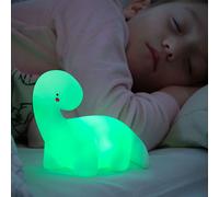 SHOP-STORY - LIGHTOSAURUS : La Lampe à LED Multicolores en Forme de Gentil Dinosaure