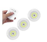 Veilleuse Durable avec Télécommande, 3 Pièces, Lampe pour Chambre à Coucher, Armoire, Fournitures pour la Maison, Matériel PC