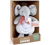 Veilleuse Elephant aux couleurx de la savane Multicolore G