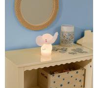 Veilleuse Éléphant - Softy Blanc TU