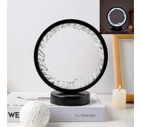 Veilleuse en Améthyste, Lampe De Table en Cristal De Guérison, Veilleuse en Cristal Naturel pour Thérapie par énergie Positive, Méditation, Reiki., C