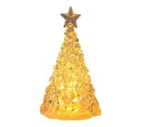 Veilleuse en cristal avec base LED pour les vacances et les festivals de famille Petite veilleuse (A, 10,4 x 5,7 cm)
