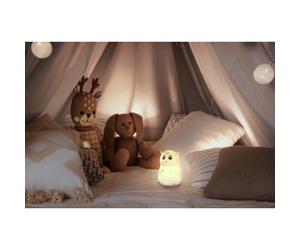 Veilleuse en silicone Hamster Lilli, blanc