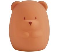 Veilleuse en silicone ours caramel (12 cm)