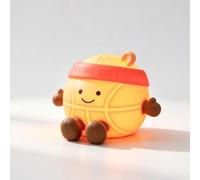 Veilleuse Enfant Basketball, LED Rouge Rechargeable, Lampe Chambre Cadeau