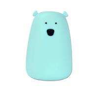 Veilleuse enfant LED ours en peluche bleue Goldlux 312969