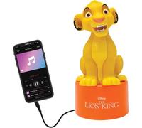 Lexibook Veilleuse Simba Disney Le Roi Lion, haut-parleur, lumière douce, piles, jaune/orange