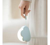 Veilleuse Enfant Nomade Lampe Nuage De Nuit Maternité Lampe Chevet Rechargeable Chambre Bébé Cadeau Nouveau-Né Fille, Abs, Blanc