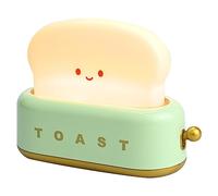 Veilleuse Enfant, Veilleuse Bébé, Lampe de Nuit Dimmable, Lampe Enfants en Silicone, Veilleuse Portable Rechargeable Veilleuse pour Chambre de Bébé,Cadeaux d'anniversaire et de Noël (Pain Toasté）