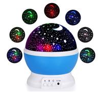 Veilleuse Enfants LED Projecteur Etoiles - Lampe de Projection LED Veilleuse Enfants Étoiles Projecteur de Voûte Étoilée de Nuit