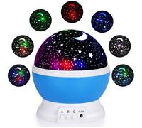 Veilleuse Enfants LED Projecteur Etoiles - Lampe de Projection LED Veilleuse Enfants Étoiles Projecteur de Voûte Étoilée de Nuit