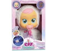 CRY BABIES Goodnight Coney Bonne Nuit - Poupée Veilleuse & Berceuse qui Pleure des Larmes lumineuses - Poupée pour Dormir pour Enfants +18 Mois, Multicolore