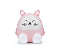 Enceinte lumineuse & veilleuse - BIGBEN - Chat - Bluetooth 5.0, 15W, Veilleuse réglable, Minuterie, Batterie USB-C