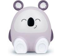 Veilleuse et Enceinte sans fil Bluetooth BigBen Koala 15 W Blanc et Violet