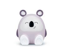 Veilleuse et Enceinte sans fil Bluetooth Koala 15 W Blanc et Violet