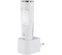 Veilleuse et lampe de poche 2 en 1 - LUNARTEC - Contemporain - LED - Blanc