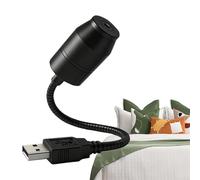 Veilleuse Étoilée - Aluminium 4x2cm | Lumière D'ambiance Flexible À 360° | Étoiles Lumières Mini Décoratif LED Projection Lampe De Nuit Ambiance Ambiante Portable USB Effet Étoilé Pour Chambre Bureau