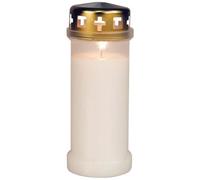 Veilleuse extérieure blanche H: 175 mm