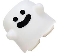 Veilleuse fantôme à gradation continue USB rechargeable Mini lampe de chevet pour enfants Décoration de table pour chambre d'enfant Chambre à coucher Dortoir Smile