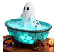 Veilleuse Ghost Déco Halloween Effrayante Dimmable Lueur Chaude Mignonne
