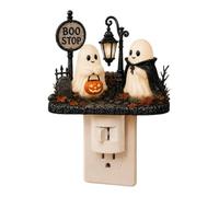 Veilleuse Halloween à brancher Déco Chambre Vintage LED Effet Vacillant