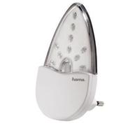 Hama Veilleuse LED 113960 ovale ambré blanc