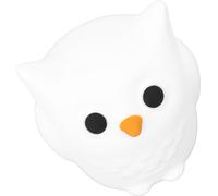 Veilleuse hibou Lampe de chevet rechargeable Lampe d'éveil en silicone Veilleuse animal pour filles Garçons Chambre Décoration