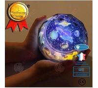 Veilleuse - INN - Nuit Lumière Planète - Projecteur univers LED - Rotatif - Ciel Étoilé - Cadeau Noël