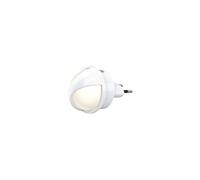 Veilleuse LED 0,26 W blanc chaud détecteur crépusculaire pivotante
