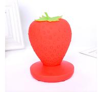 Veilleuse Led À Fraises Créative, Table De Recharge Usb À Intensité Réglable, Pour Enfants, Décor De Noël, Mariage, Fête D'Anniversaire