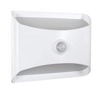 Veilleuse LED à piles 0.5W, 30 lumens, 3000K, détecteur de mouvement, crépusculaire, fixation aimantée - Tibelec