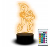Veilleuse Led Andy Buzz L'éclair Toy Story Disney Woody Figurine Enfant