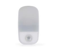 Veilleuse LED avec Capteur Automatique Jour / Nuit et de Mouvement Nedis Blanc Blanc G