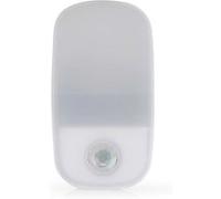 Veilleuse LED avec Capteur Automatique Jour / Nuit et de Mouvement Nedis Blanc Blanc G