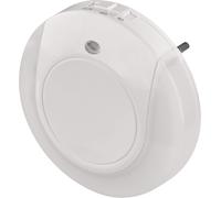 Veilleuse Led Avec Capteur Crépusculaire Et Interrupteur, Luminosité Réglable, Lumière D'orientation Pour Chambre D'enfant, Escalier, Sommeil, P3317, Blanc