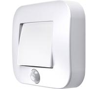 Veilleuse LED avec détecteur de mouvement LEDVANCE NIGHTLUX® Hall L 4058075260658 carré LED blanc neutre blanc