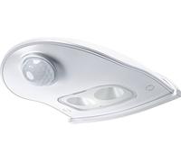 OSRAM Door LED avec détecteur de mouvement, fonctionne sur batterie, 4000K, 40lm, 0,95W, IP54, blanc, éclairage vers le bas, convient aux entrées