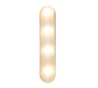 Veilleuse LED avec interrupteur à pression - Texture douce - Pour chambre à coucher et vitrine - Portable