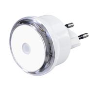 Veilleuse LED "Basic" av. f. mâle, capt. crép., écon. en énergie, blc