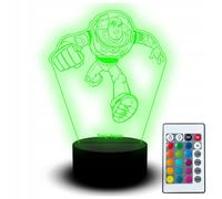 Veilleuse Led Buzz L'éclair Toy Story Disney Woody Pour Enfants