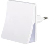 Veilleuse Led 'edge' Avec Capteur De Luminosité ¿ Led Pour La Chambre D'enfants,Lampe De Nuit Ou D'orientation Pour Couloir Et Cave,Éclairage D' ,Fiche Euro Pour Pr Murale ¿ Blanc