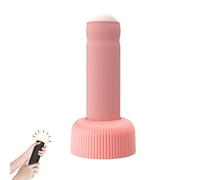 Veilleuse LED en forme de colonne, lampe de bureau LED mignonne, veilleuse décorative pour blagues, lampe de bureau pour chambre à coucher, cadeaux pour petit ami (Pink)