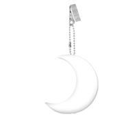 Veilleuse LED en forme de cœur/lune avec portabilité facile Accessoires porte-clés Veilleuse pour enfants Pour chambre quotidienne et fête Lampe de nuit, Moon, taille unique