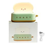 Veilleuse led Enfant, Lampe toast USB Rechargeable, lampe de chevet enfant en Silicone, Réglage de la Luminosité par Clic et Peut être Chronométré Veilleuse bébé, Cadeaux d'anniversaire et de Noël
