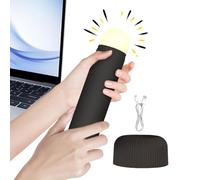 Veilleuse LED Extractible Amusante - Lampe De Table À Colonne Réglable, Éclairage D'ambiance Portable Rechargeable, Lanterne Décorative Unique | Cadeau Pour Garçons, Filles Et Adultes Pour La Maison,