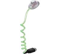 Veilleuse LED flexible verte pour Game Boy couleur poche pour GBC, écran GBP, lampe à vis sans fin pour console Game Boy, pas de piles supplémentaires nécessaires