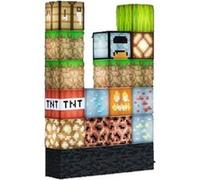 Veilleuse LED lampe de table,Minecraft decor-16 pièces