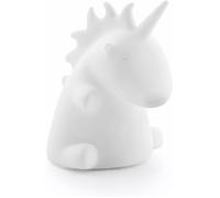 Veilleuse LED Licorne-KAL-Licorne Led,Sécurisée,Ne Chauffe Pas,Légère,Maniable,Design Blanc
