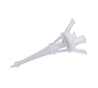 Veilleuse LED multicolore clignotante en acrylique Tour Eiffel - Lampe de bureau - Ambiance romantique