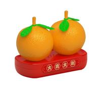 Veilleuse LED orange pour enfants, lampes de table avec lumière douce, durable et attrayante, lumière d'ambiance créative pour fête, chambre à coucher, salon (B)